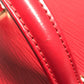 LOUIS VUITTON M48037 Epi Cannes Vanity Bag Handbag Handbag Epi Leather Women's Castilian Red Red