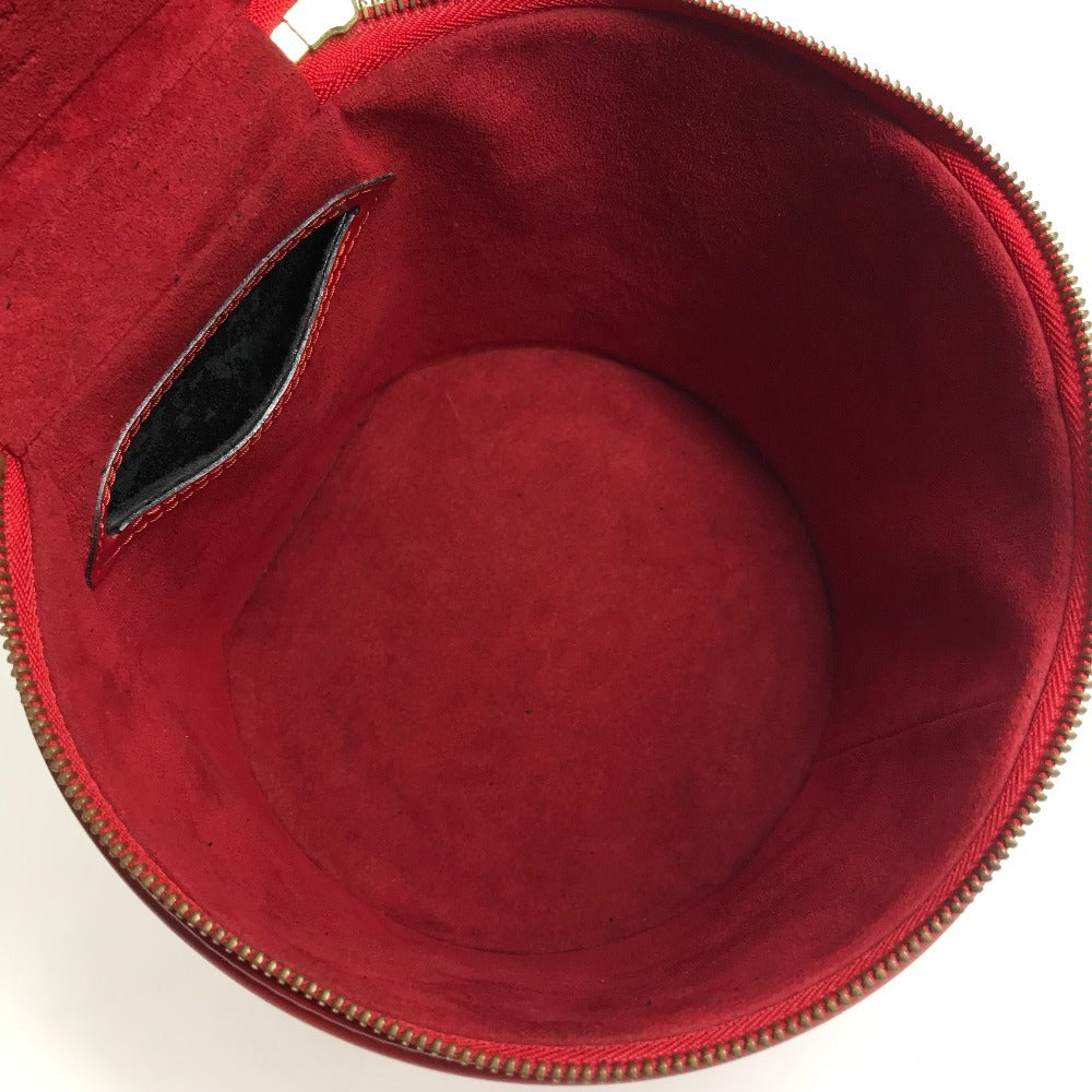 LOUIS VUITTON M48037 Epi Cannes Vanity Bag Handbag Handbag Epi Leather Women's Castilian Red Red