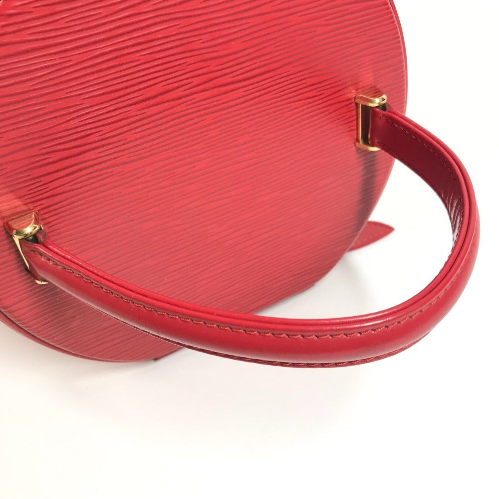 LOUIS VUITTON M48037 Epi Cannes Vanity Bag Handbag Handbag Epi Leather Women's Castilian Red Red