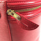 LOUIS VUITTON M48037 Epi Cannes Vanity Bag Handbag Handbag Epi Leather Women's Castilian Red Red