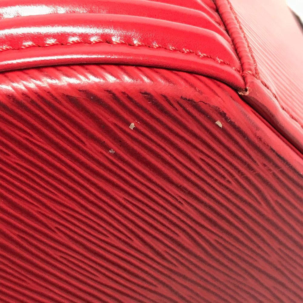 LOUIS VUITTON M48037 Epi Cannes Vanity Bag Handbag Handbag Epi Leather Women's Castilian Red Red