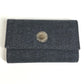 BVLGARI Logo Denim 6-Key Key Case Unisex Black