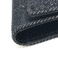 BVLGARI Logo Denim 6-Key Key Case Unisex Black