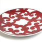 HERMES Guadarquivir 17cm Plate Tableware Dish Ceramic Unisex Red