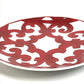 HERMES Guadarquivir 17cm Plate Tableware Dish Ceramic Unisex Red