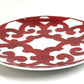 HERMES Guadarquivir 17cm Plate Tableware Dish Ceramic Unisex Red