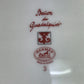 HERMES Guadarquivir 17cm Plate Tableware Dish Ceramic Unisex Red