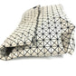 ISSEY MIYAKE BAOBAO Bi-fold Second Bag, Two-tone Clutch Bag, PVC, Unisex, Greige