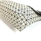 ISSEY MIYAKE BAOBAO Bi-fold Second Bag, Two-tone Clutch Bag, PVC, Unisex, Greige