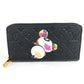 LOUIS VUITTON M14160 日本限定 LV × TM モノグラムアンプラント ジッピーウォレット 村上隆 パンダ ラウンドファスナー 長財布 モノグラムアンプラントレザー ユニセックス ノワール ブラック