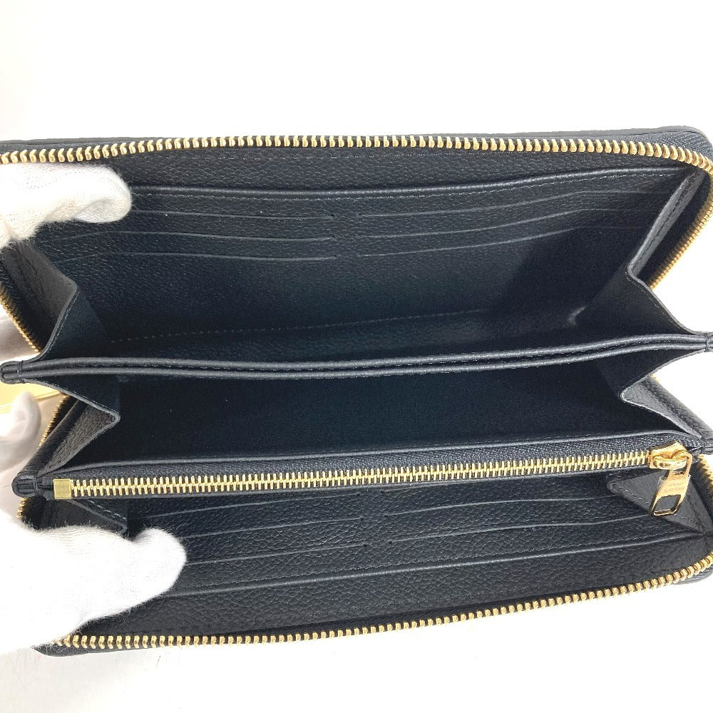 LOUIS VUITTON M14160 日本限定 LV × TM モノグラムアンプラント ジッピーウォレット 村上隆 パンダ ラウンドファスナー 長財布 モノグラムアンプラントレザー ユニセックス ノワール ブラック