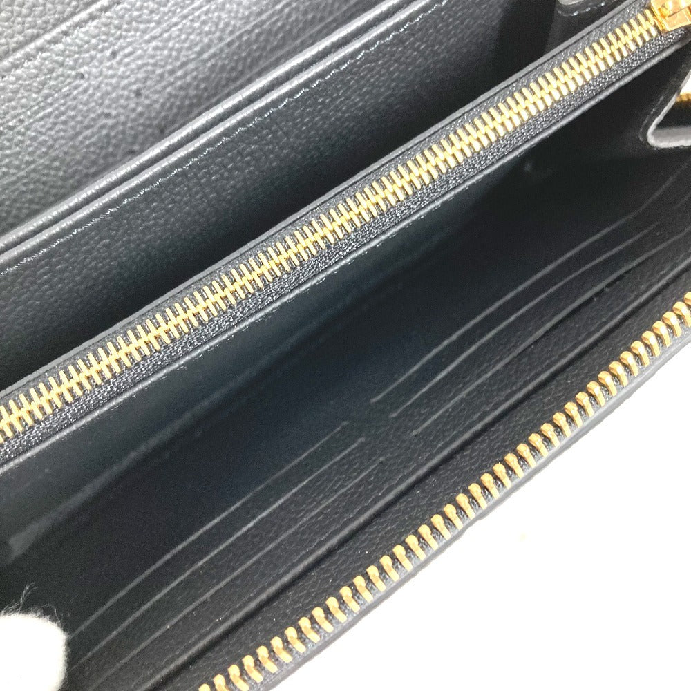 LOUIS VUITTON M14160 日本限定 LV × TM モノグラムアンプラント ジッピーウォレット 村上隆 パンダ ラウンドファスナー 長財布 モノグラムアンプラントレザー ユニセックス ノワール ブラック