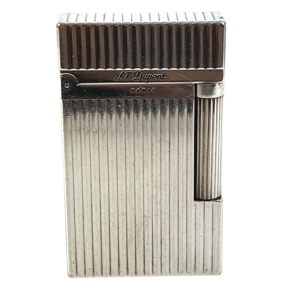 S.T. Dupont Ligne 2 Lighter Smoking Accessory Tobacco Lighter Metal Unisex Silver