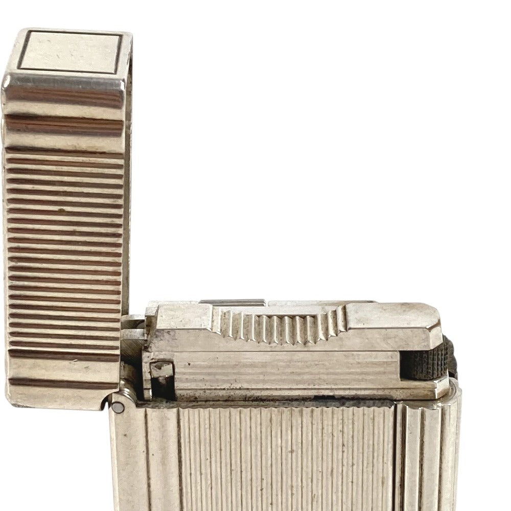 S.T. Dupont Line 1 Long Smoking Accessory Tobacco Cigarette Lighter Metal Unisex Silver