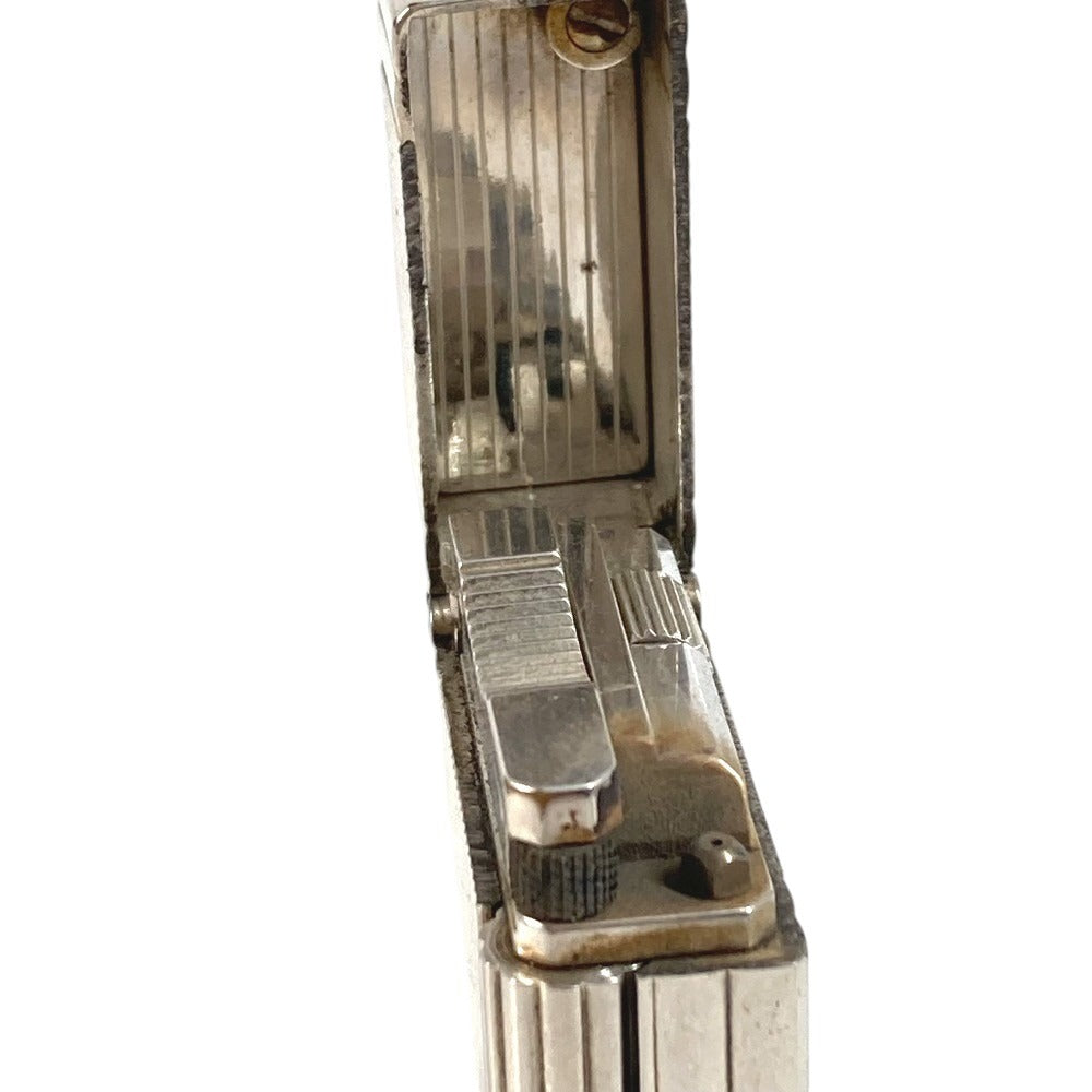 S.T. Dupont Line 1 Long Smoking Accessory Tobacco Cigarette Lighter Metal Unisex Silver