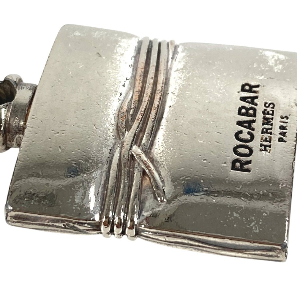 HERMES ROCABAR ロカバール バッグチャーム チェーン キーホルダー メタル ユニセックス シルバー