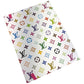 LOUIS VUITTON Takashi Murakami LV×TM Monogram Multicolore Trading Card Case & Card Set Customer Exclusive Not for Sale Novelty File Card Holder Stationery Card Case Paper Unisex Multicolor