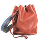 HERMES Ricourt 17 Ricourt 17 Bag Shoulder Bucket Shoulder Bag Leather Unisex Red