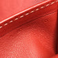 HERMES Ricourt 17 Ricourt 17 Bag Shoulder Bucket Shoulder Bag Leather Unisex Red