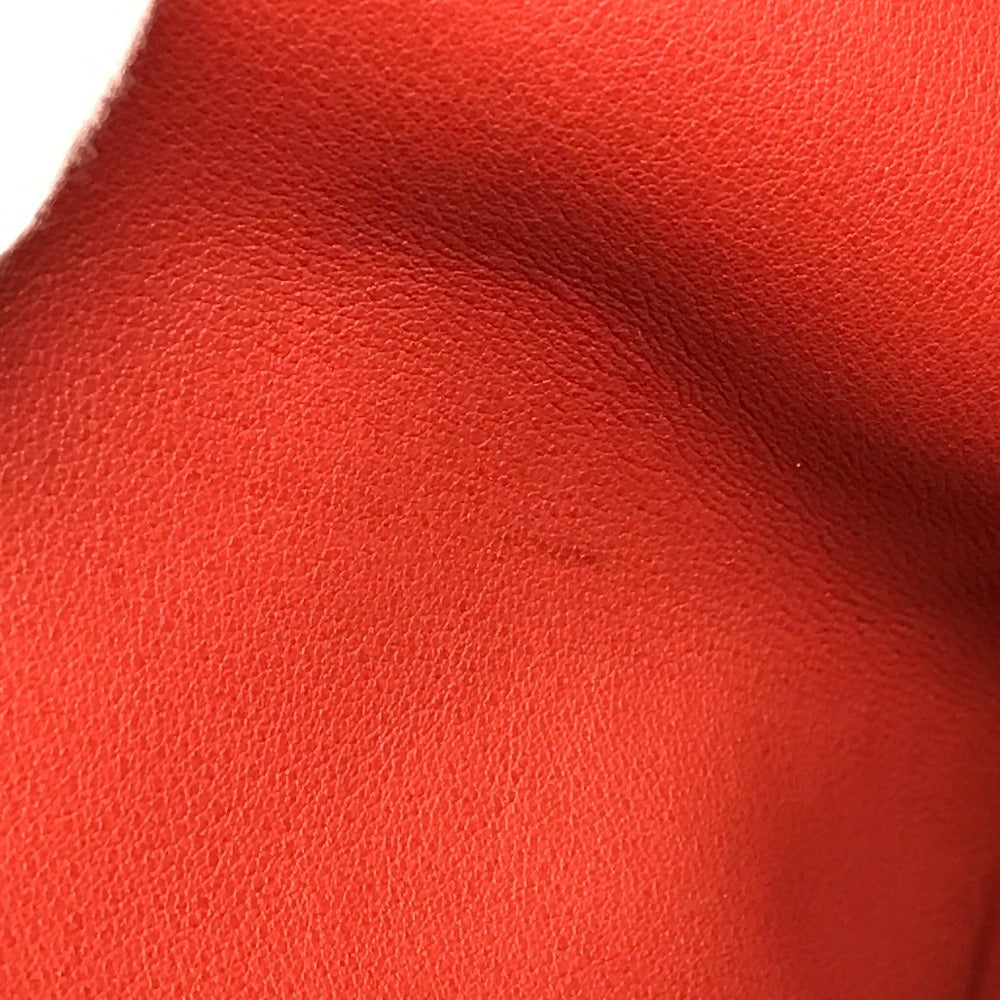 HERMES Ricourt 17 Ricourt 17 Bag Shoulder Bucket Shoulder Bag Leather Unisex Red