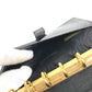 CHANEL CC Coco Mark Logo Stationery System Organizer Case Planner Cover Caviar Skin Unisex Black
