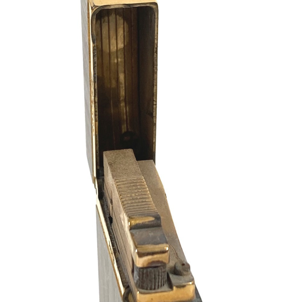 STDupont Line 2 Smoking Accessory, Cigarette Lighter, Metal, Unisex, Gold