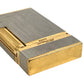STDupont Line 2 Smoking Accessory, Cigarette Lighter, Metal, Unisex, Gold