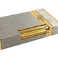 STDupont Line 2 Smoking Accessory, Cigarette Lighter, Metal, Unisex, Gold