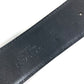 BVLGARI BVLGARI BVLGARI Logo Buckle Belt for Bottoms Leather Men's Black