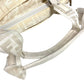 FENDI Zucca FF Logo Belt Bag Tote Bag Shoulder Bag Handbag Nylon Canvas/Leather Unisex White