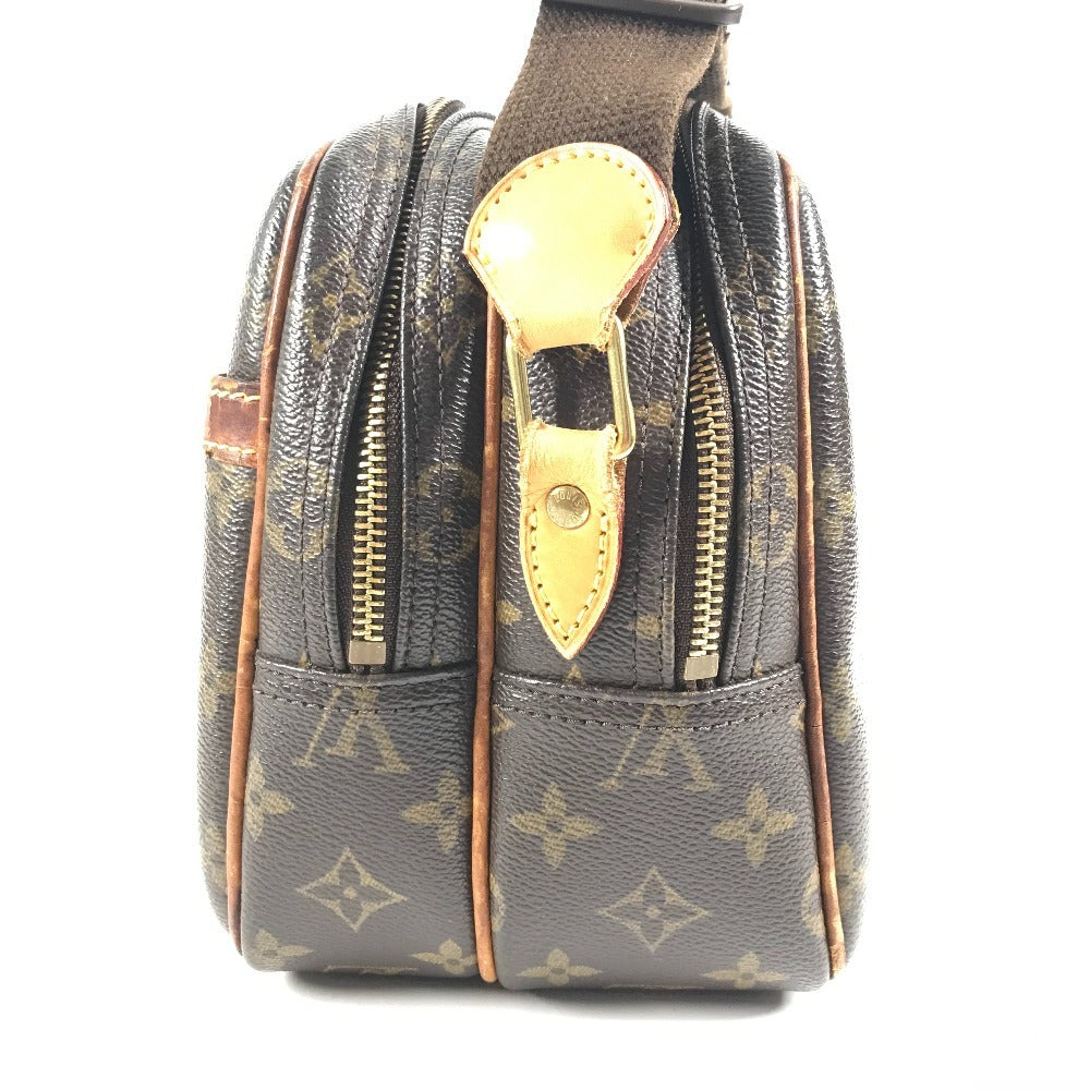LOUIS VUITTON M45254 モノグラム リポーターPM リポーター PM 斜め掛け カバン ショルダーバッグ モノグラムキャンバス ユニセックス ブラウン