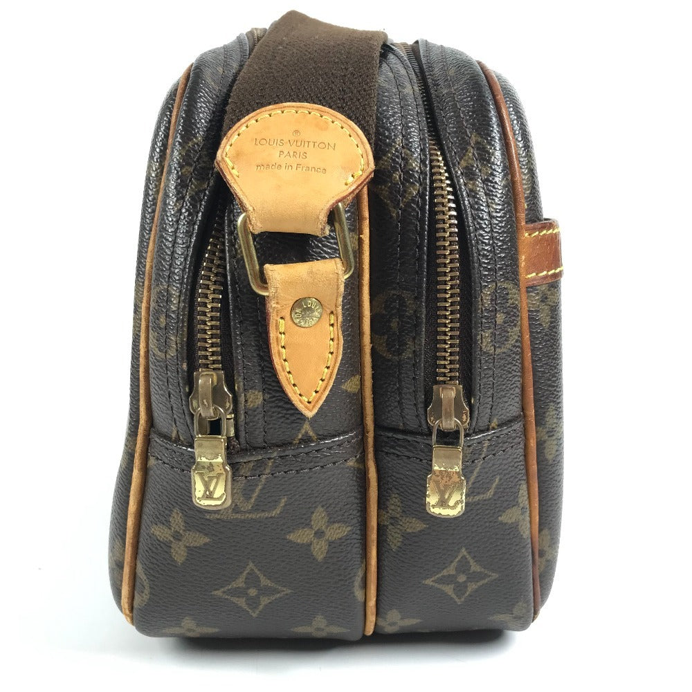 LOUIS VUITTON M45254 モノグラム リポーターPM リポーター PM 斜め掛け カバン ショルダーバッグ モノグラムキャンバス ユニセックス ブラウン