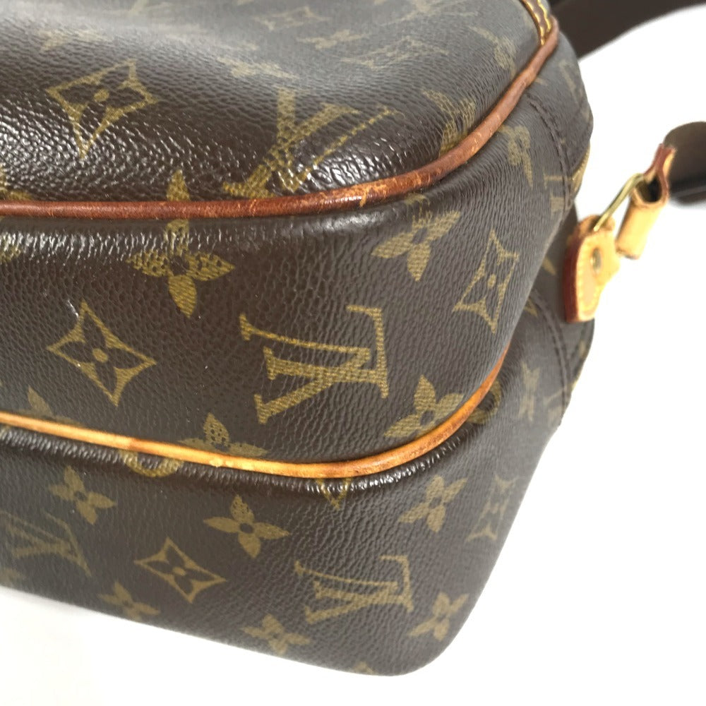 LOUIS VUITTON M45254 モノグラム リポーターPM リポーター PM 斜め掛け カバン ショルダーバッグ モノグラムキャンバス ユニセックス ブラウン