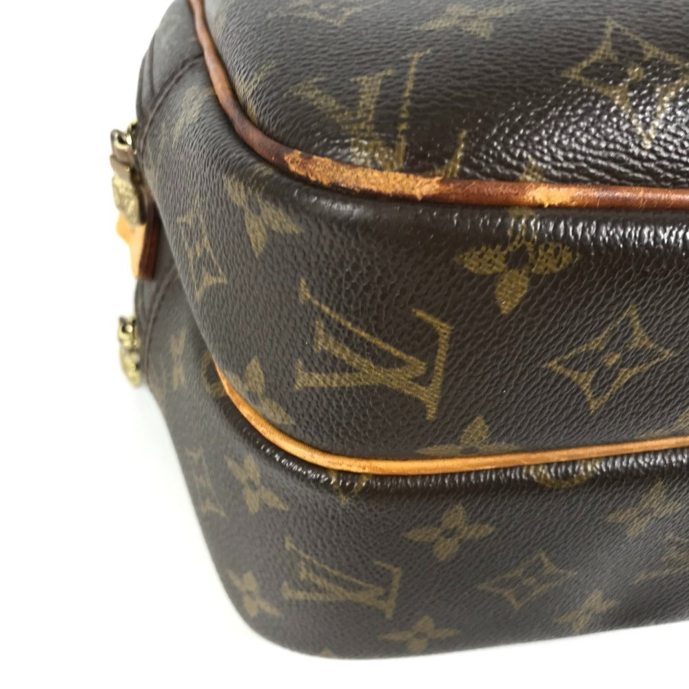 LOUIS VUITTON M45254 モノグラム リポーターPM リポーター PM 斜め掛け カバン ショルダーバッグ モノグラムキャンバス ユニセックス ブラウン