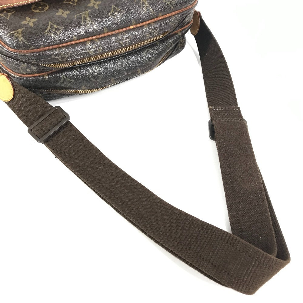 LOUIS VUITTON M45254 モノグラム リポーターPM リポーター PM 斜め掛け カバン ショルダーバッグ モノグラムキャンバス ユニセックス ブラウン