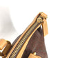 ETRO ペイズリー柄 ロゴ 肩掛け トートバッグ カバン ショルダーバッグ レザー/キャンバス ユニセックス ワインレッド系