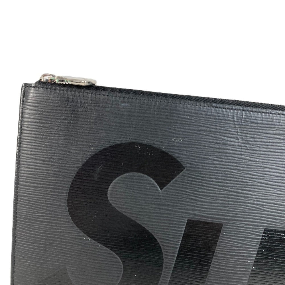 LOUIS VUITTON M67754 エピ シュプリーム supreme ポシェットジュールGM Pochette Jour GM Black clutch bag ポーチ クラッチバッグ エピレザー メンズ ノワール ブラック
