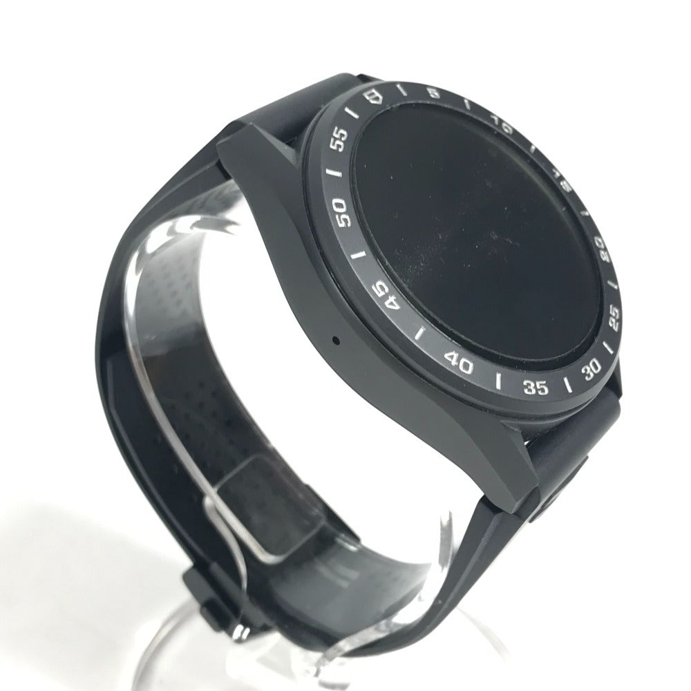 TAG HEUER SBG8A80 Connected Calibre E3 1.8" Connected Watch Smartwatch Clock Wristwatch titanium / rubber Black Used