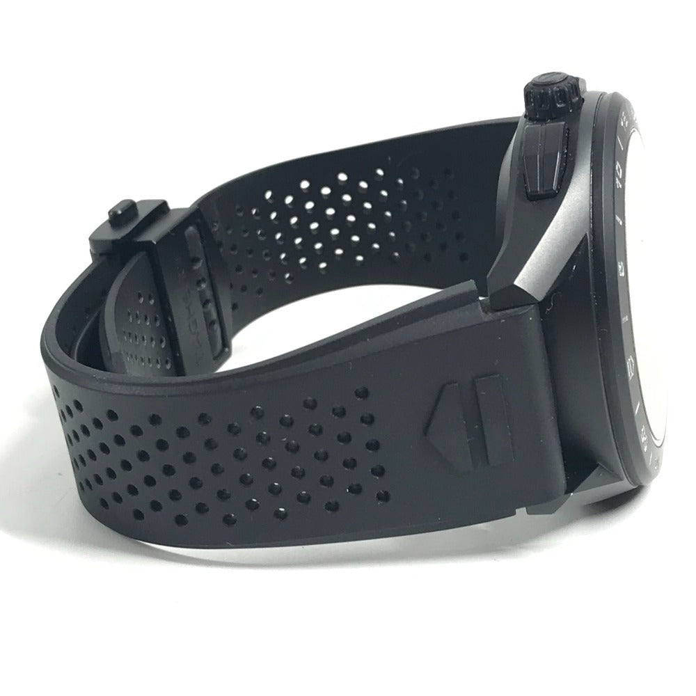 TAG HEUER SBG8A80 Connected Calibre E3 1.8" Connected Watch Smartwatch Clock Wristwatch titanium / rubber Black Used