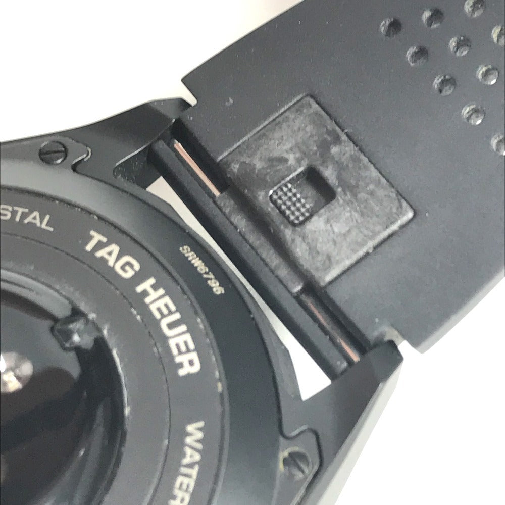 TAG HEUER SBG8A80 Connected Calibre E3 1.8" Connected Watch Smartwatch Clock Wristwatch titanium / rubber Black Used