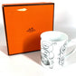 HERMES vive 2002 year of the hand コップ 食器 インテリア マグカップ 陶器 ユニセックス ホワイト