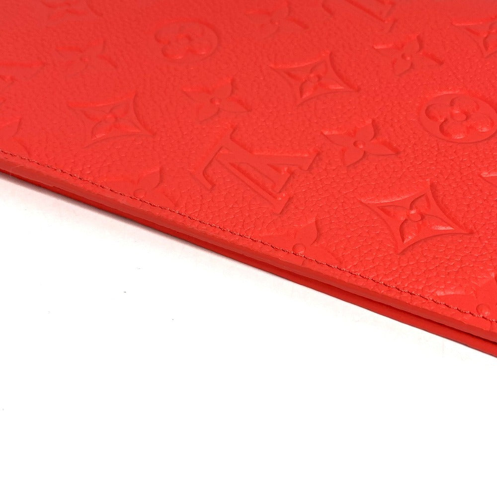 LOUIS VUITTON GI1358 モノグラムアンプラント ノートブックカバーMM エミリー ステーショナリー 手帳 メモ帳 ケース ノートカバー モノグラムアンプラントレザー ユニセックス コーラル ピンク系