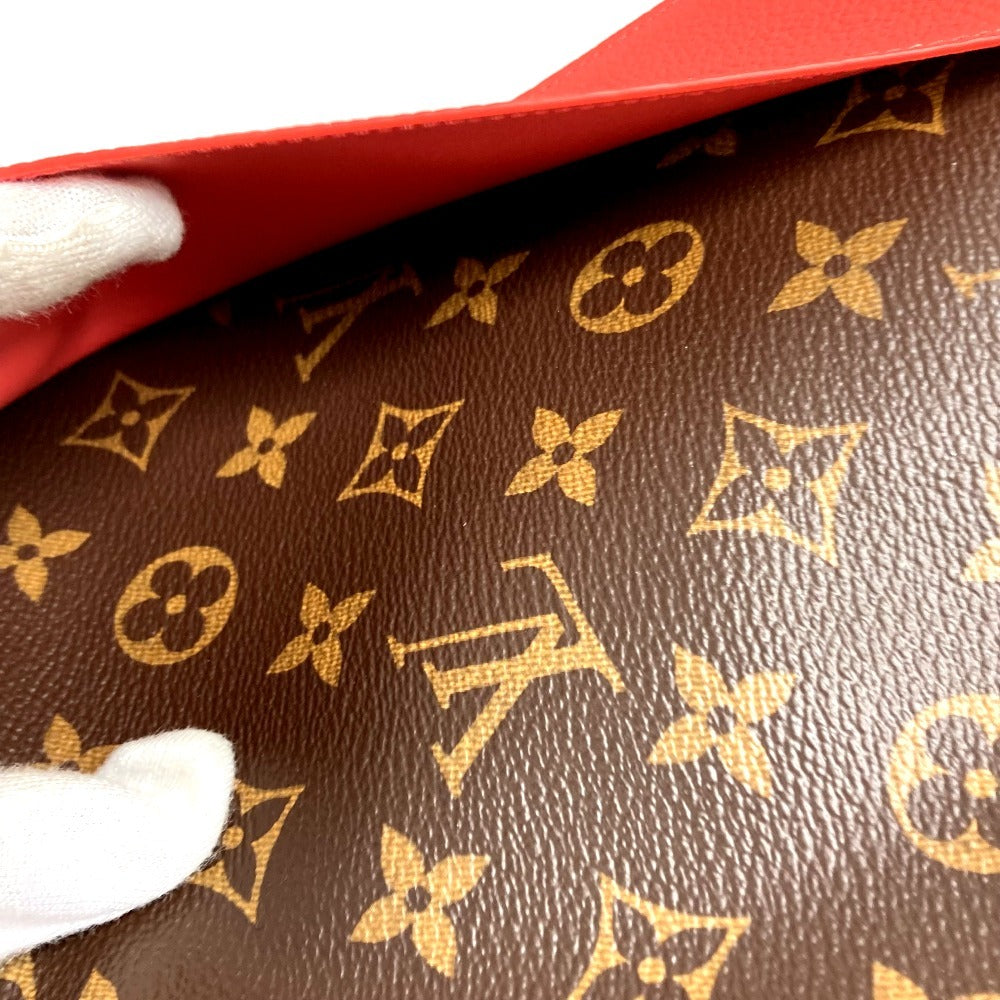 LOUIS VUITTON GI1358 モノグラムアンプラント ノートブックカバーMM エミリー ステーショナリー 手帳 メモ帳 ケース ノートカバー モノグラムアンプラントレザー ユニセックス コーラル ピンク系