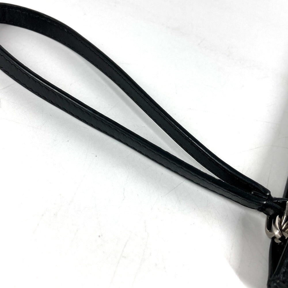 FENDI 7N0134 タロアウト Tarout コラボ ズッカ ロゴ クラッチバッグ ポーチ カバン セカンドバッグ クラッチバッグ レザー ユニセックス ホワイト