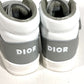 Dior 1WBS45SHOC_Y43C トロッター ロゴ ベビー B27 アップタウン ロートップスニーカー 靴 シューズ 紐 スニーカー レザー キッズ グレー