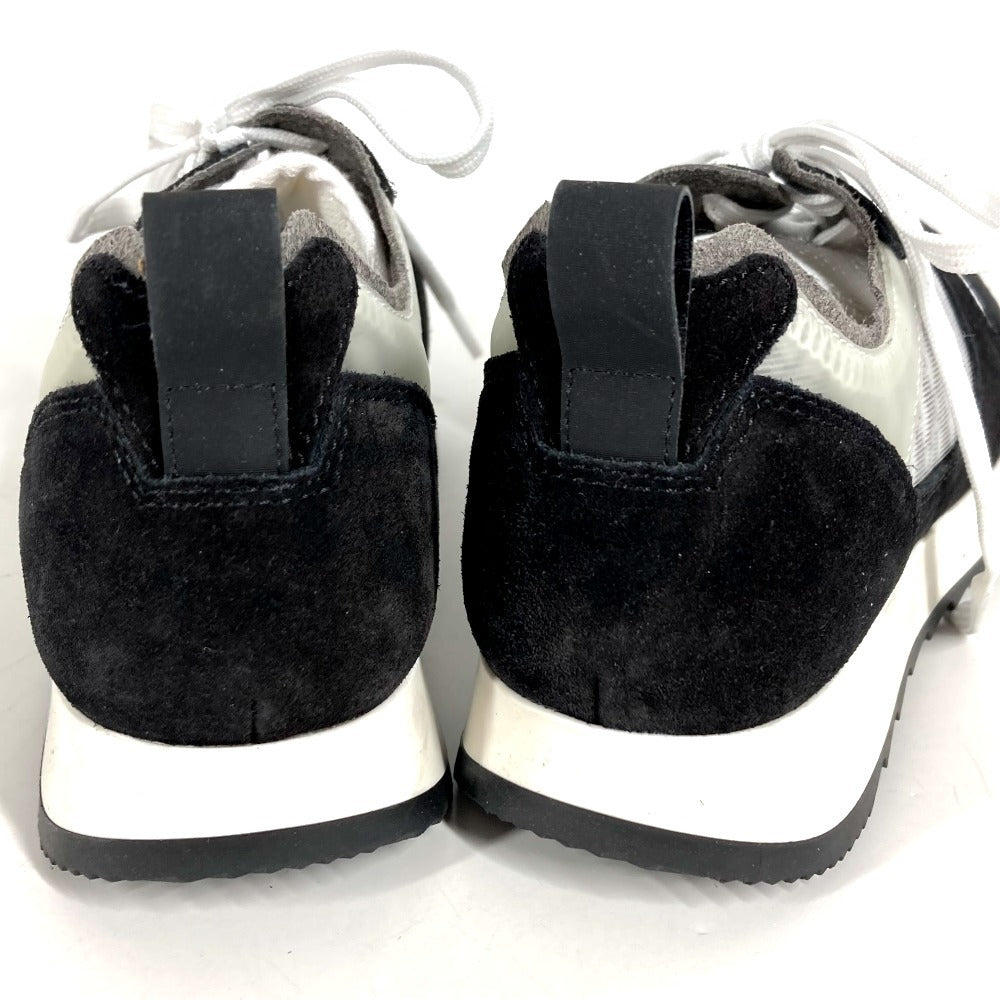 Dior トロッター ロゴ 靴 シューズ 紐 スニーカー スエード キッズ ブラック