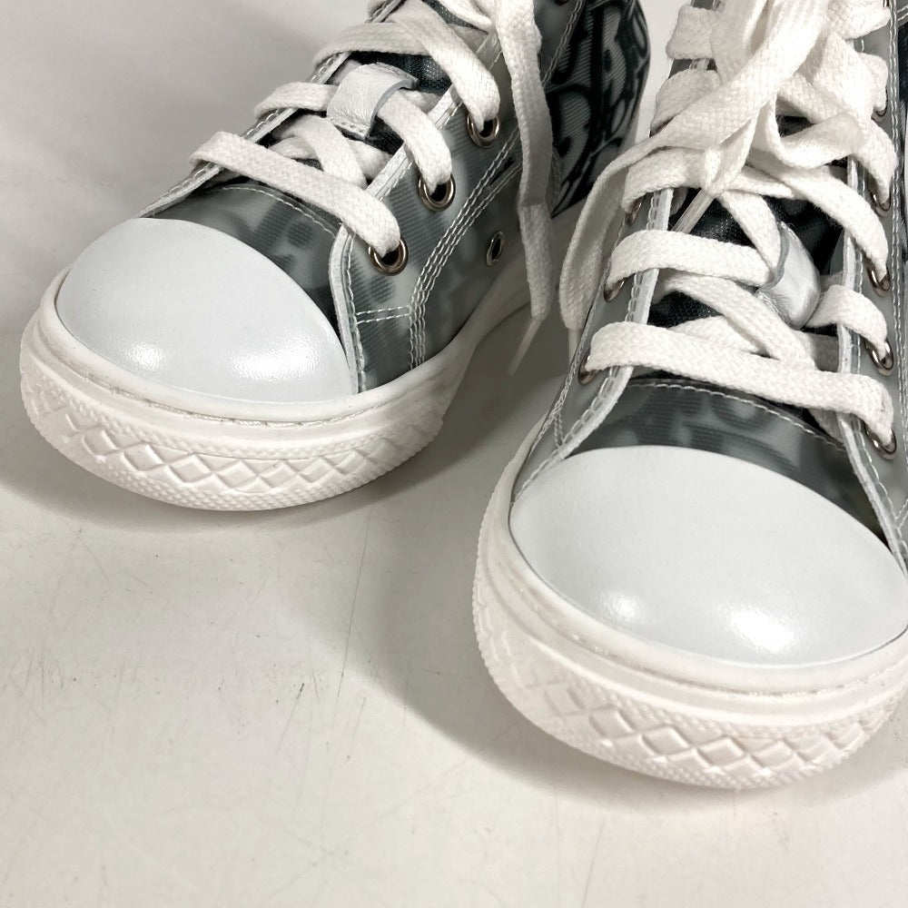 Dior 0SBS21SHOA_Y43I トロッター ロゴ B23 リーグ ハイトップスニーカー 靴 シューズ 紐 ハイカット スニーカー PVC キッズ グレー