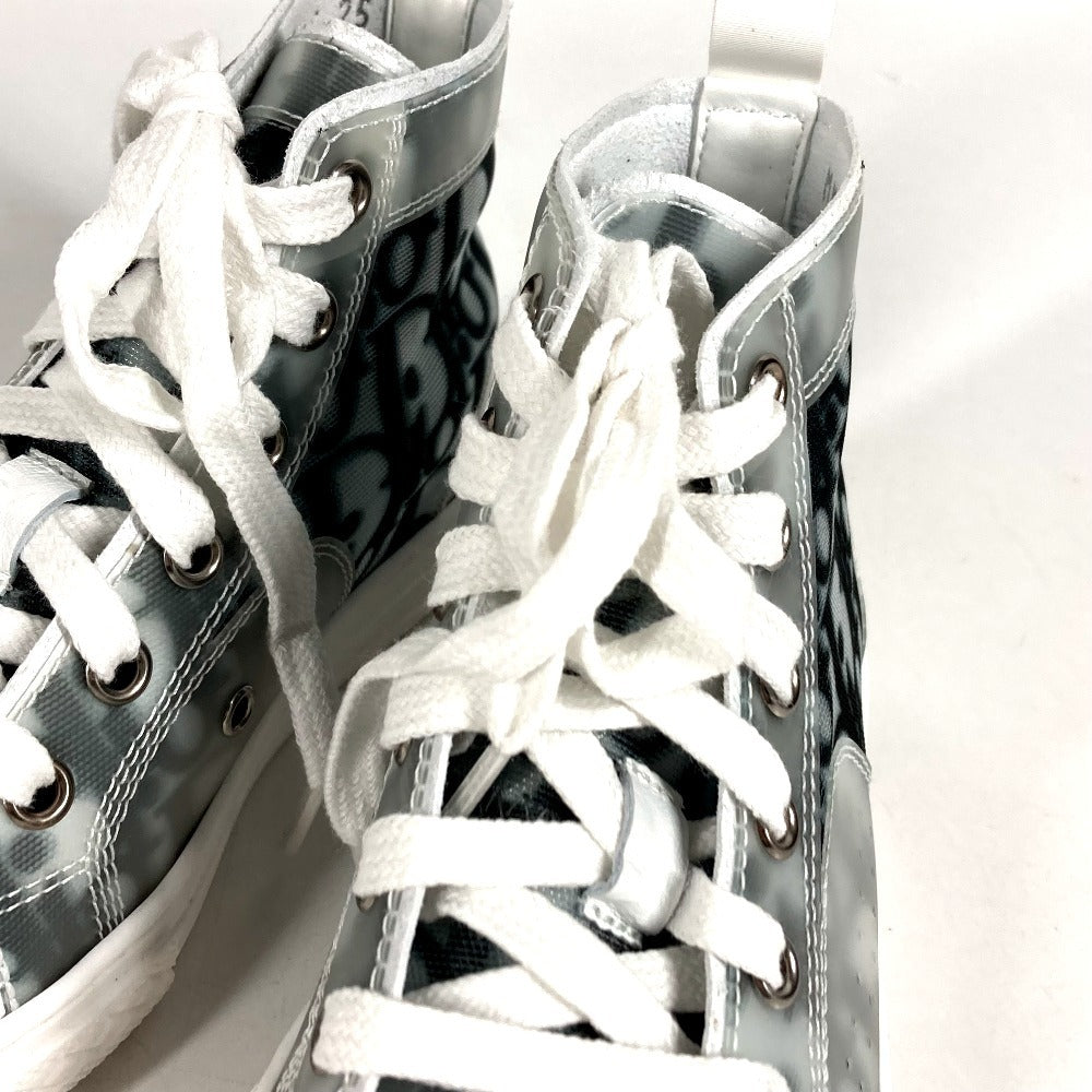 Dior 0SBS21SHOA_Y43I トロッター ロゴ B23 リーグ ハイトップスニーカー 靴 シューズ 紐 ハイカット スニーカー PVC キッズ グレー