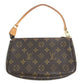 LOUIS VUITTON M95008 モノグラムチェリー 村上隆 ポシェットアクセソワール カバン ハンドバッグ ポーチ さくらんぼ アクセサリーポーチ モノグラムチェリーキャンバス レディース ブラウン