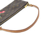 LOUIS VUITTON M95008 モノグラムチェリー 村上隆 ポシェットアクセソワール カバン ハンドバッグ ポーチ さくらんぼ アクセサリーポーチ モノグラムチェリーキャンバス レディース ブラウン